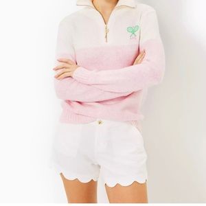 Lilly Pulitzer White Jean Shorts